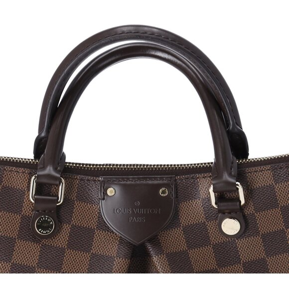 Louis Vuitton Siena PM Handbag Shoulder Bag N41545 Damier Ebene - Picture 3 of 9